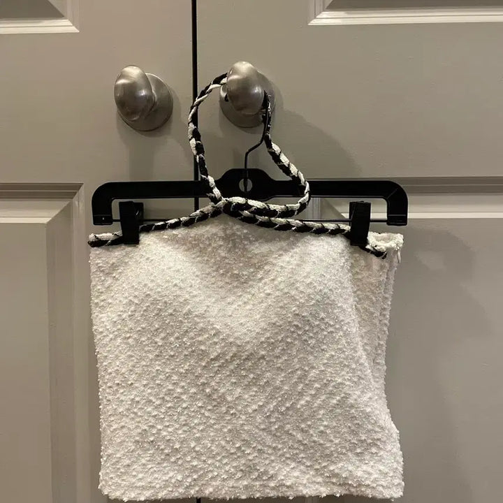 [BUNJANG] Senne Market Tweed Halter Neck Top S / 센느마켓 세연마켓 트위드 홀터넥 탑 S
