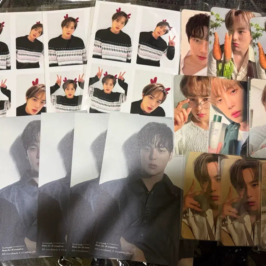 [BUNJANG] Shownu X Hyungwon Minhyuk Photocard Bundle Set / 플로운 몬엑 민혁 포카 일괄
