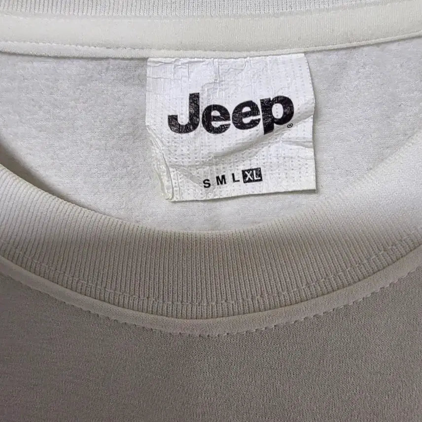 [BUNJANG] Jeep Functional Long Sleeve T-shirt White / A급/100/Jeep 짚 기능성(펑셔널)긴팔 티 화이트