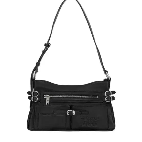 [BUNJANG] Margi Schewood Hobo Bag Black / 마지 셔우드 호보백 블랙