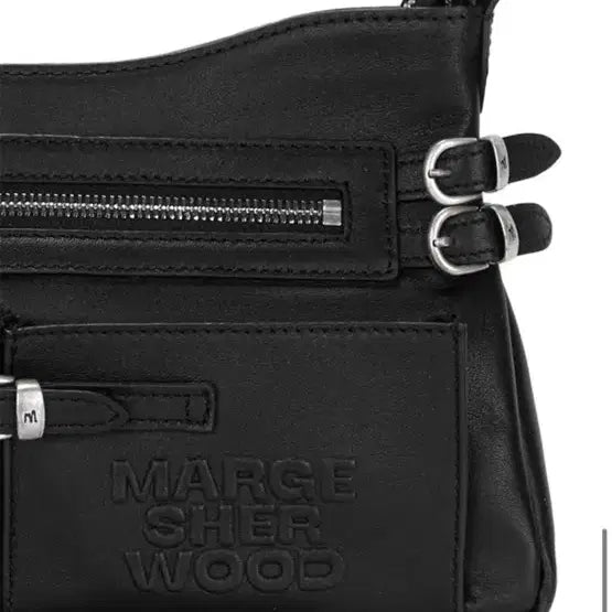 [BUNJANG] Margi Schewood Hobo Bag Black / 마지 셔우드 호보백 블랙