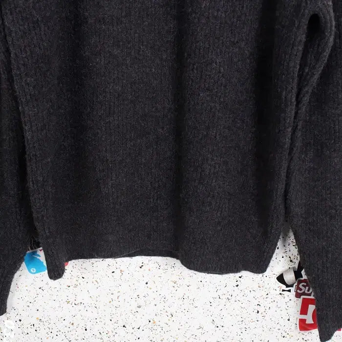 [BUNJANG] Uniqlo Wool Blending Half-Zip Knit GR / 여성S / 유니클로 울블렌딩 반집업니트GR 26-144