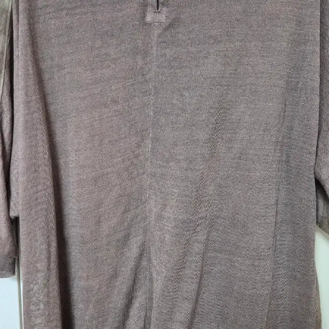 [BUNJANG] Lee Sae Check Pattern 3/4 Sleeve Blouse / 이새 칠부 블라우스
