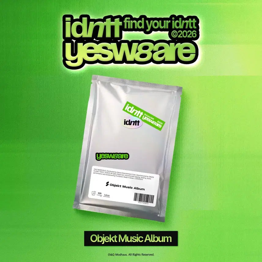 [BUNJANG] IVE 1st Album Identity IVE Complete Version Sealed Photocard / 아이덴티티 yesweare oma ver 미개봉 양도