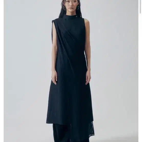 [BUNJANG] Trimming Birds Desert-Inspired Layered Long Dress / (새상품) 트리밍버드 롱원피스 Desert-Inspired Layered