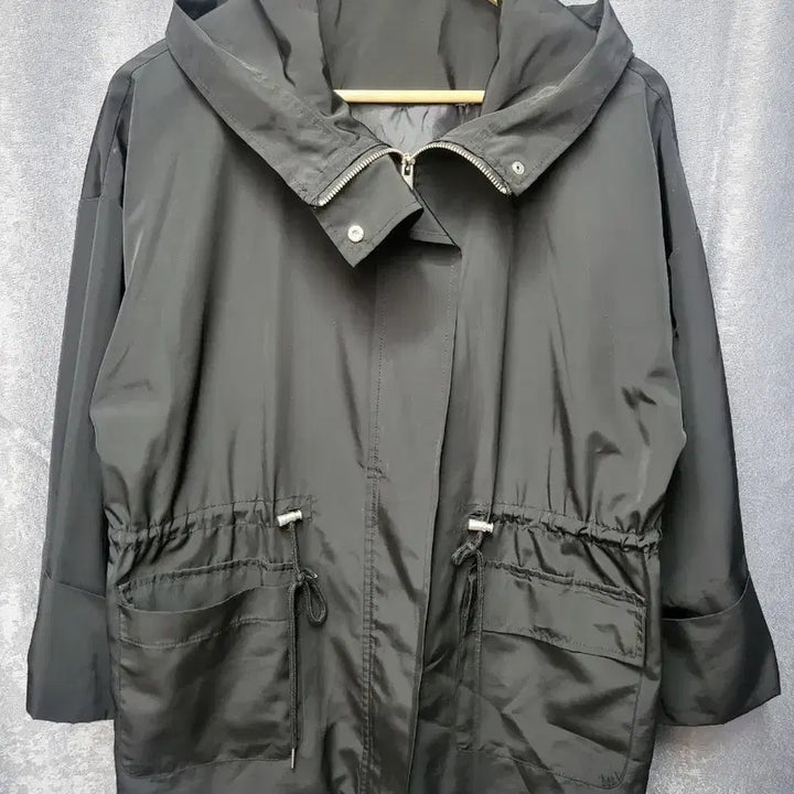 [BUNJANG] LALALOUNGE Hooded High-Density Field Jacket / [LALALOUNGE] 랄라라운지 고밀도 후드 야상 점퍼 (FREE/블