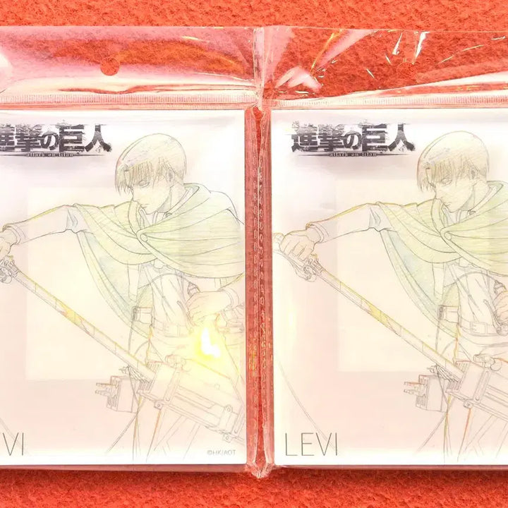 [BUNJANG] Attack on Titan Levi Acrylic Block / (새상품) 진격의 거인 리바이 선화 아크릴 블록