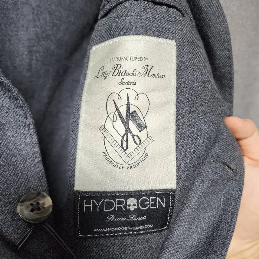 [BUNJANG] Hydrogen Skull Artisan Notch Lapel Single Blazer / 하이드로겐 스컬 아티잔 노치트 라펠 싱글 블레이져