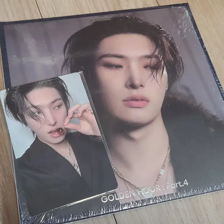 [BUNJANG] ATEEZ Mingi Golden Hour Part 4 Adrenaline Digipack + Cherry POB / 에이티즈 민기 디지팩+체리포카 미개봉 양도 골든아워 파트4 아드레날린