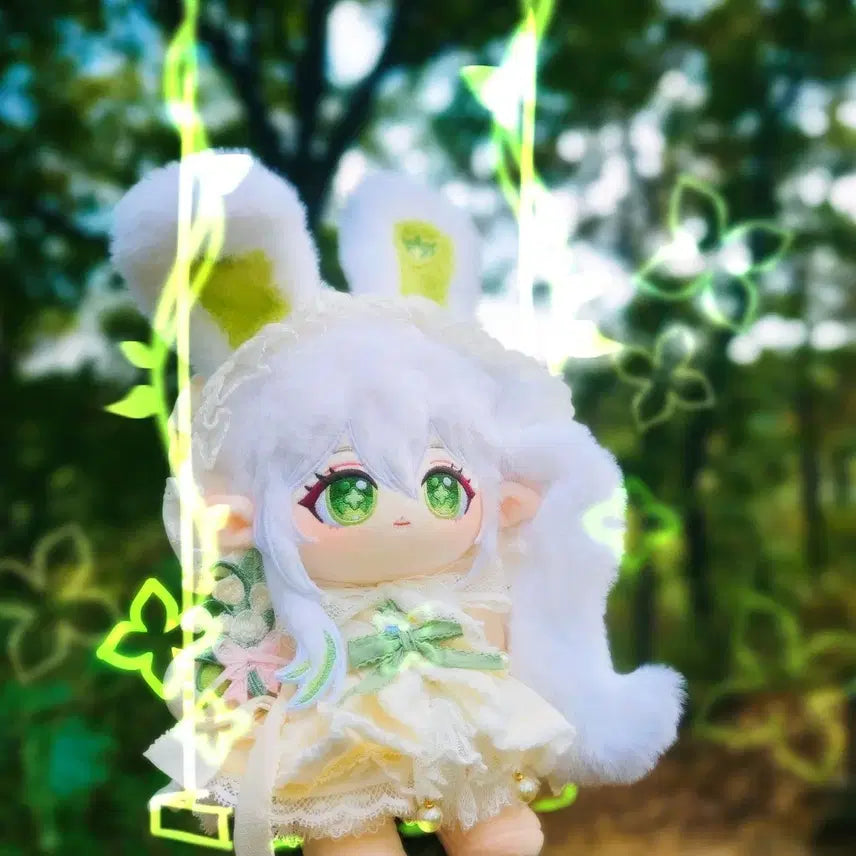 [BUNJANG] Genshin Impact Nahida Plush Doll with Skeleton / 원신 나히다 솜인형 솜히다 뼈깅