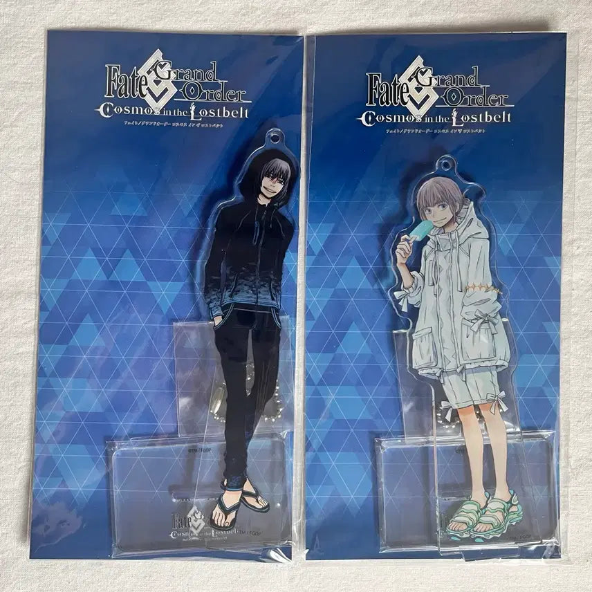 [BUNJANG] Fate/Grand Order Oberon Summer Acrylic Stand 2-Piece Bundle / 페그오 fgo 오베론 여름 영의 아크릴 스탠드 2종