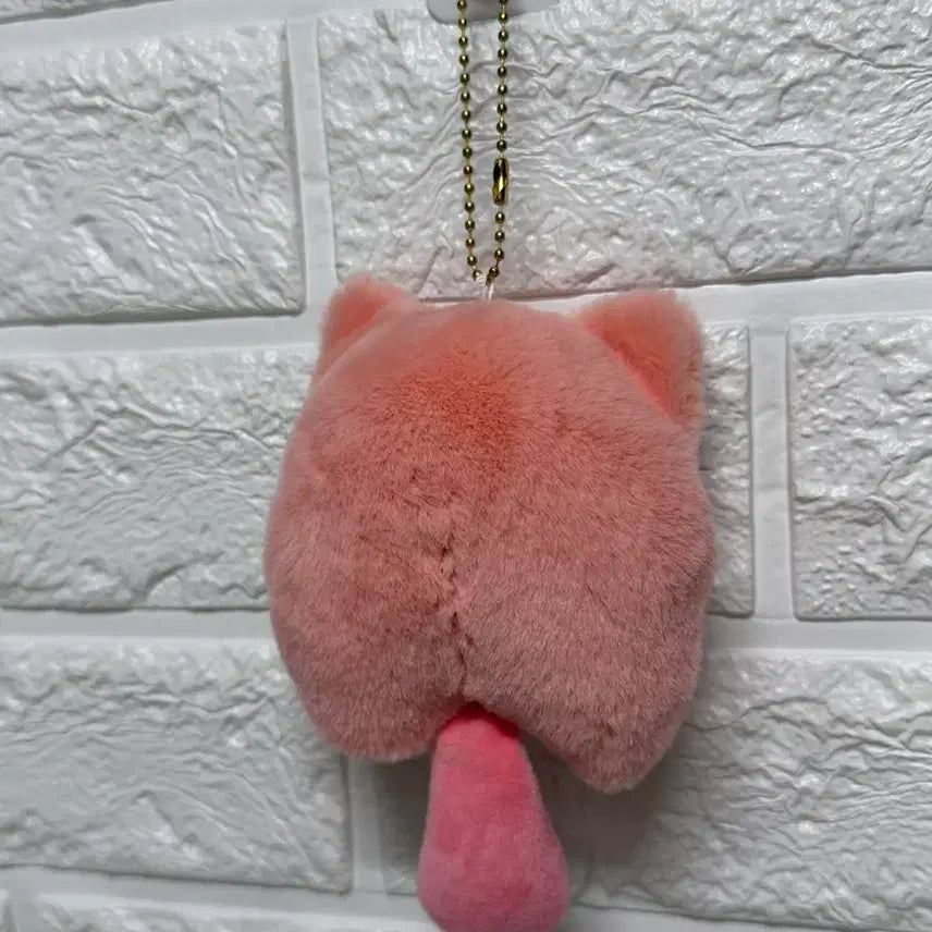 [BUNJANG] Sanrio Hello Kitty Pink Plush Keychain / 산리오 헬로키티 핑크색 인형 키링/ 쿠로미/배드마루