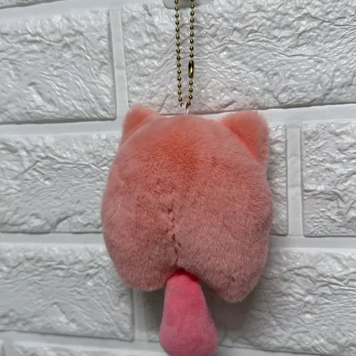 [BUNJANG] Sanrio Hello Kitty Pink Plush Keychain / 산리오 헬로키티 핑크색 인형 키링/ 쿠로미/배드마루