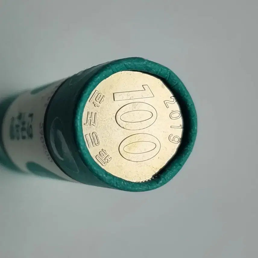 [BUNJANG] 2019 Uncirculated 100 Won Coin Rolls (50 pcs) / 2019년100주화롤 50개들이 미사용