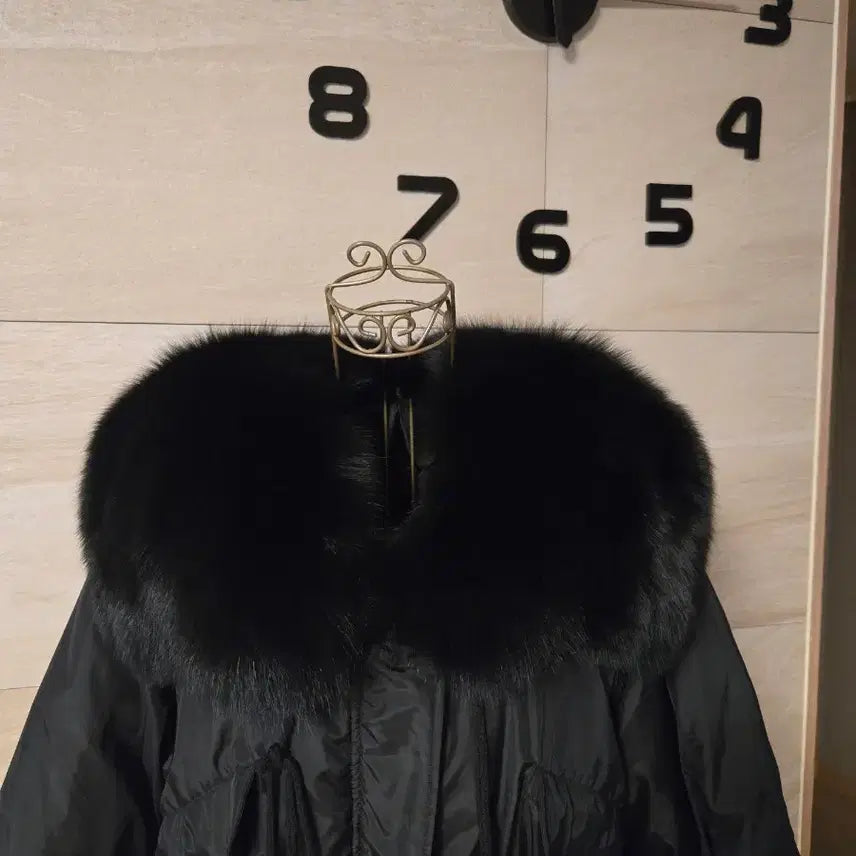 [BUNJANG] F Fox Fur Collar Goose Down Padding / [F] 폭스퍼 카라 구스 패딩
