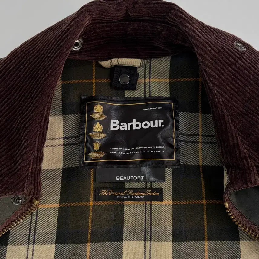 [BUNJANG] Barbour Beaufort Vintage Wax Jacket / [M]바버 Barbour 뷰포트 빈티지 왁스 자켓