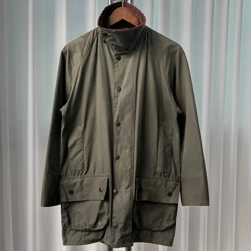 [BUNJANG] Barbour Beaufort Vintage Wax Jacket / [M]바버 Barbour 뷰포트 빈티지 왁스 자켓