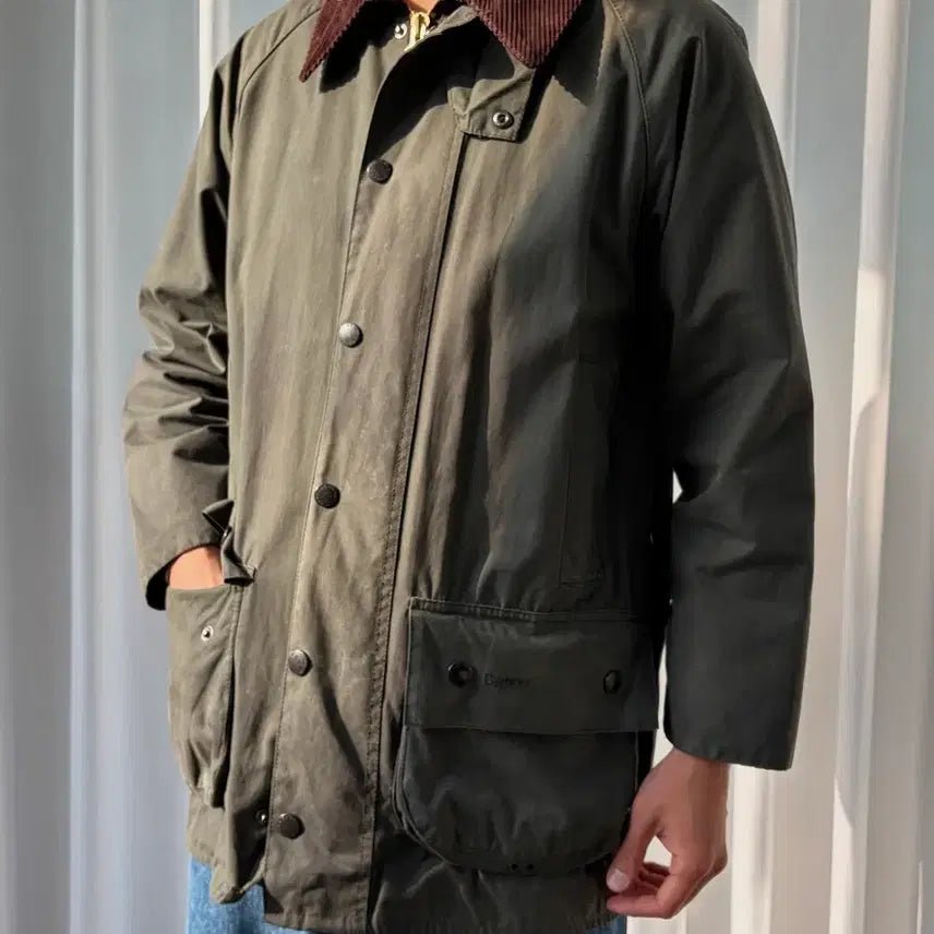 [BUNJANG] Barbour Beaufort Vintage Wax Jacket / [M]바버 Barbour 뷰포트 빈티지 왁스 자켓