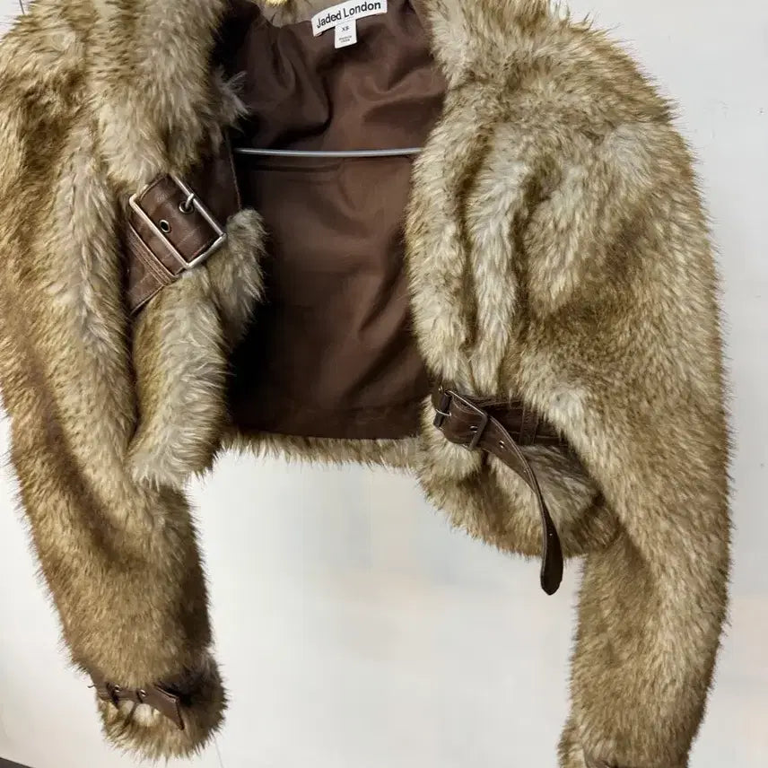 [BUNJANG] Jaded London Raven Faux Fur Jacket / 제이디드런던 Jaded London Raven Faux Fur 퍼자켓