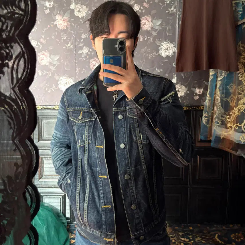 [BUNJANG] Polo Ralph Lauren Faded Denim Jacket / a115) 폴로랄프로렌 빈티지 페이디드 청자켓