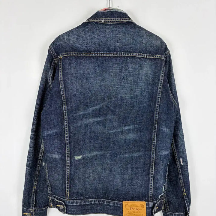 [BUNJANG] Polo Ralph Lauren Faded Denim Jacket / a115) 폴로랄프로렌 빈티지 페이디드 청자켓