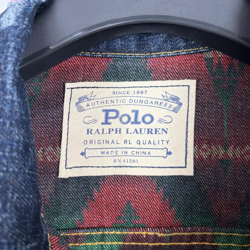 [BUNJANG] Polo Ralph Lauren Faded Denim Jacket / a115) 폴로랄프로렌 빈티지 페이디드 청자켓