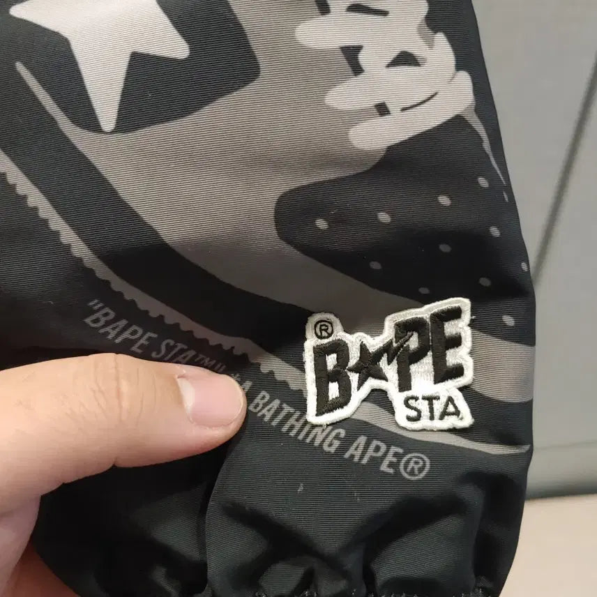 [BUNJANG] BAPE BAPE STA Printing Coach Jacket / [M] 베이프 베이프스타 프린팅 코치자켓