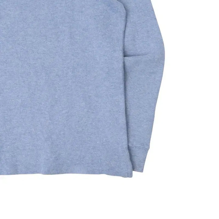 [BUNJANG] Polo Ralph Lauren Light Blue Half-Zip Knit Sweater / 폴로 랄프로렌 라이트 블루 하프집업 니트