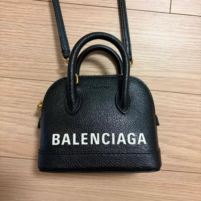[BUNJANG] Balenciaga Ville Top Mini Handle Bag Black / 발렌시아가 빌탑 미니 핸들백 블랙