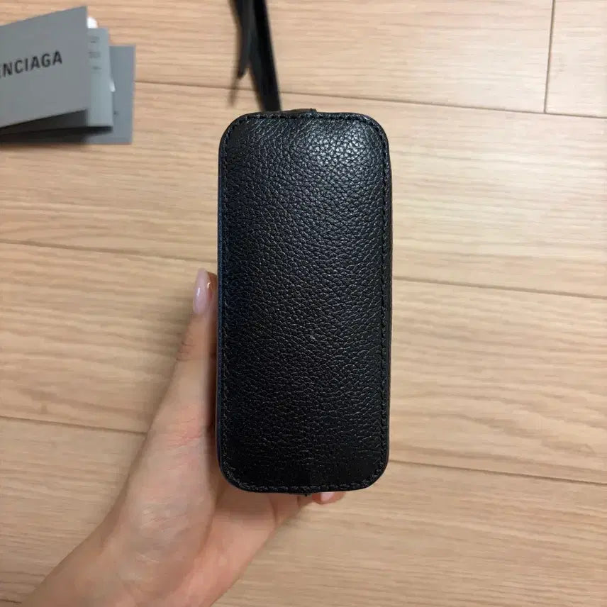 [BUNJANG] Balenciaga Ville Top Mini Handle Bag Black / 발렌시아가 빌탑 미니 핸들백 블랙