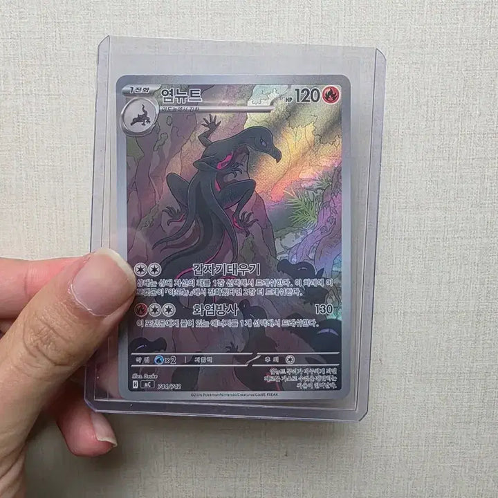 [BUNJANG] Pokemon Charizard AR Trading Card / 포켓몬 카드 염뉴트 ar (744/732) 100덱
