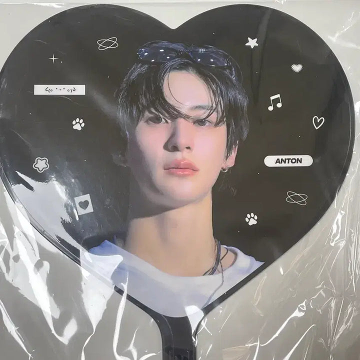 [BUNJANG] RIIZE Anton Uchiwa Fan (Sealed) / 라이즈 앤톤 우치와 미개봉 새상품 미사용