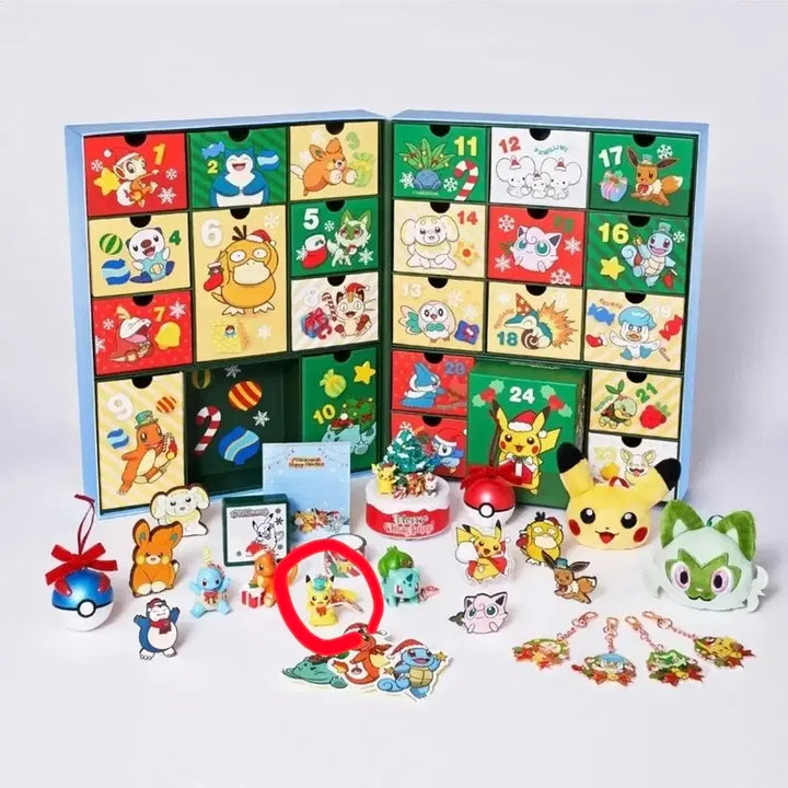 [BUNJANG] Pokemon Adventure Calendar Pikachu Figure / 포켓몬 크리스마스 어드벤쳐 캘린더 피카츄 피규어 판매
