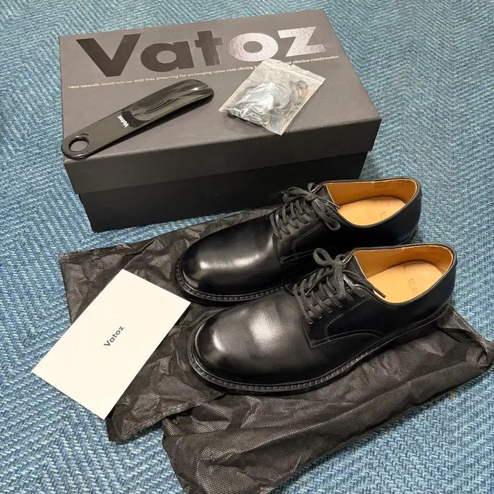 [BUNJANG] Vatos Saka Black Derby Shoes 265 (Vibram Reinforced) / 바토즈 사카 블랙 더비슈즈 265 (비브람 보강)