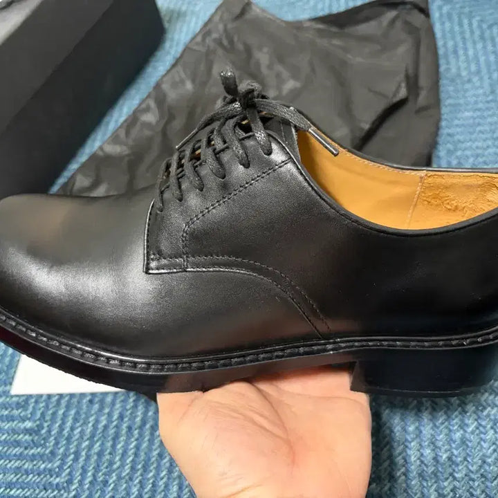 [BUNJANG] Vatos Saka Black Derby Shoes 265 (Vibram Reinforced) / 바토즈 사카 블랙 더비슈즈 265 (비브람 보강)