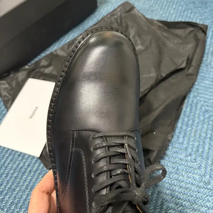 [BUNJANG] Vatos Saka Black Derby Shoes 265 (Vibram Reinforced) / 바토즈 사카 블랙 더비슈즈 265 (비브람 보강)