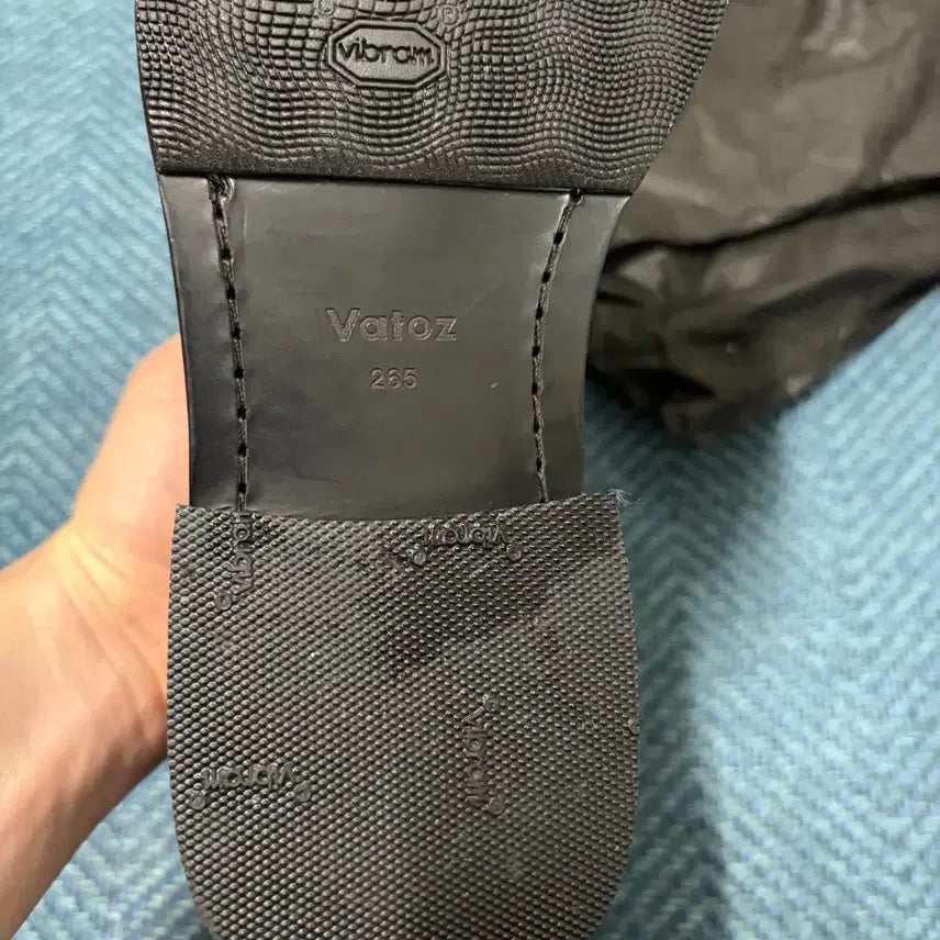 [BUNJANG] Vatos Saka Black Derby Shoes 265 (Vibram Reinforced) / 바토즈 사카 블랙 더비슈즈 265 (비브람 보강)
