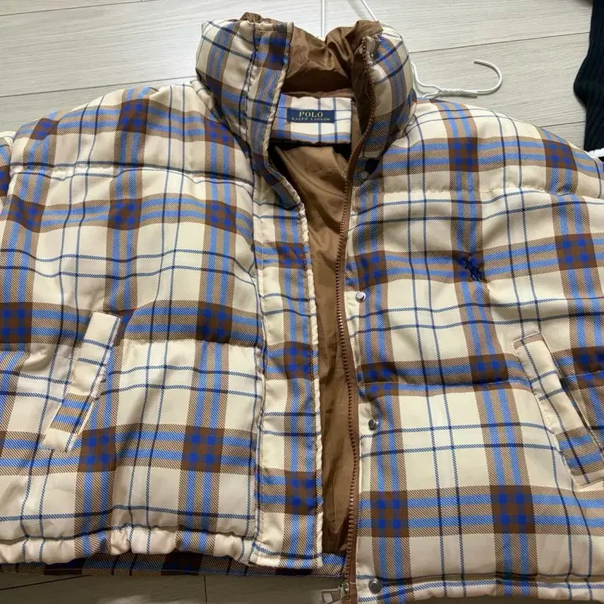 [BUNJANG] Polo Ralph Lauren Checkered Padding Jacket / 폴* 랄프로렌 체크 패딩 폴로