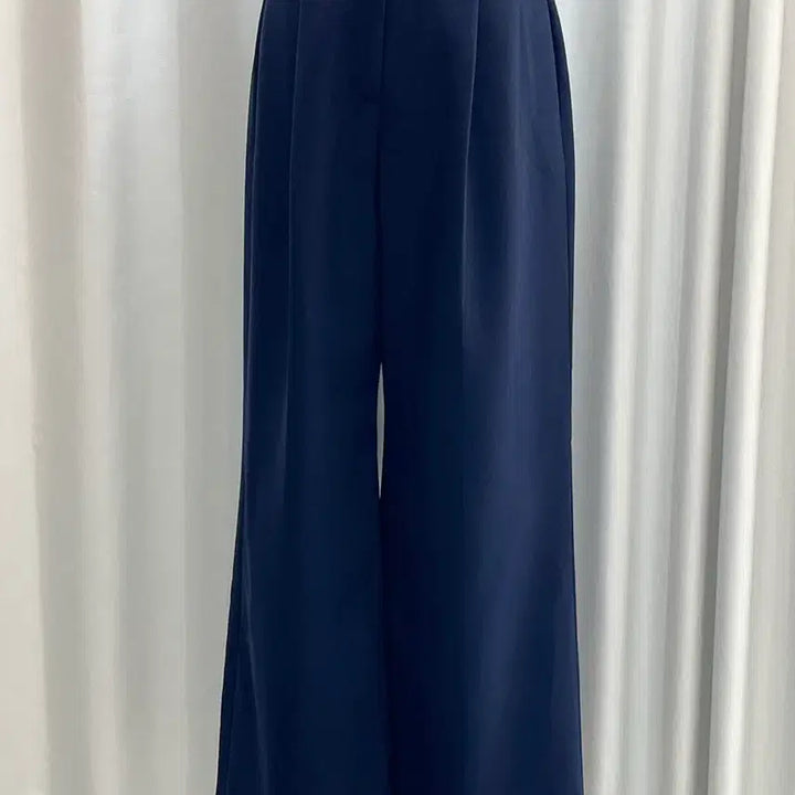 [BUNJANG] Lanvin Collection Navy Wide Slacks / 랑방 컬렉션 LANVIN 한섬 네이비 와이드 슬랙스 22년식 새옷급