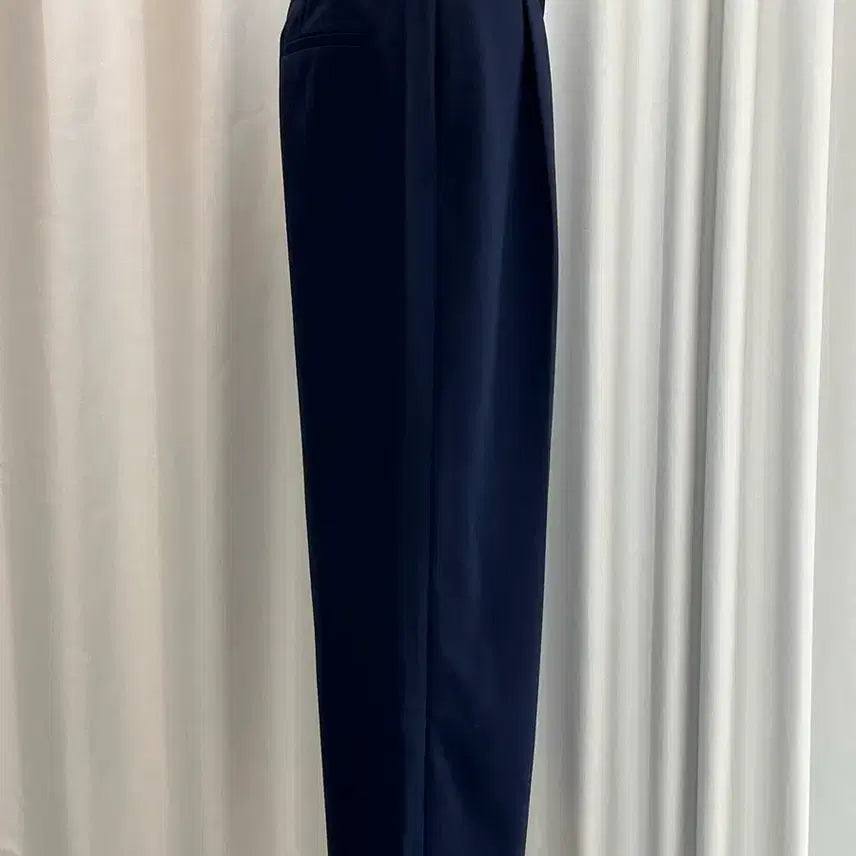 [BUNJANG] Lanvin Collection Navy Wide Slacks / 랑방 컬렉션 LANVIN 한섬 네이비 와이드 슬랙스 22년식 새옷급
