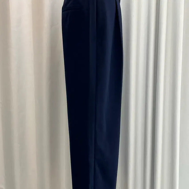 [BUNJANG] Lanvin Collection Navy Wide Slacks / 랑방 컬렉션 LANVIN 한섬 네이비 와이드 슬랙스 22년식 새옷급
