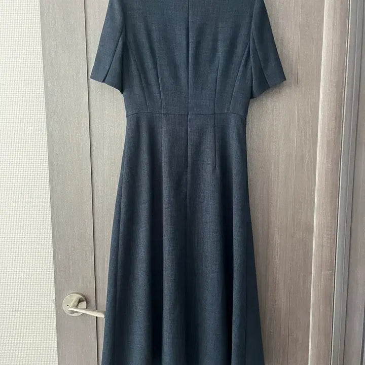 [BUNJANG] MICHAA Tailored Wrap Dress Navy / @급처@ 미샤 MICHAA 테일러드 랩 원피스 55 navy 하객 원피스