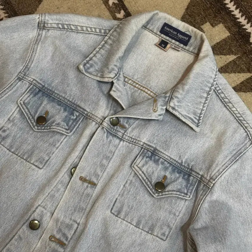 [BUNJANG] American Apparel Denim Jacket / 아메리칸 어패럴 데님 자켓