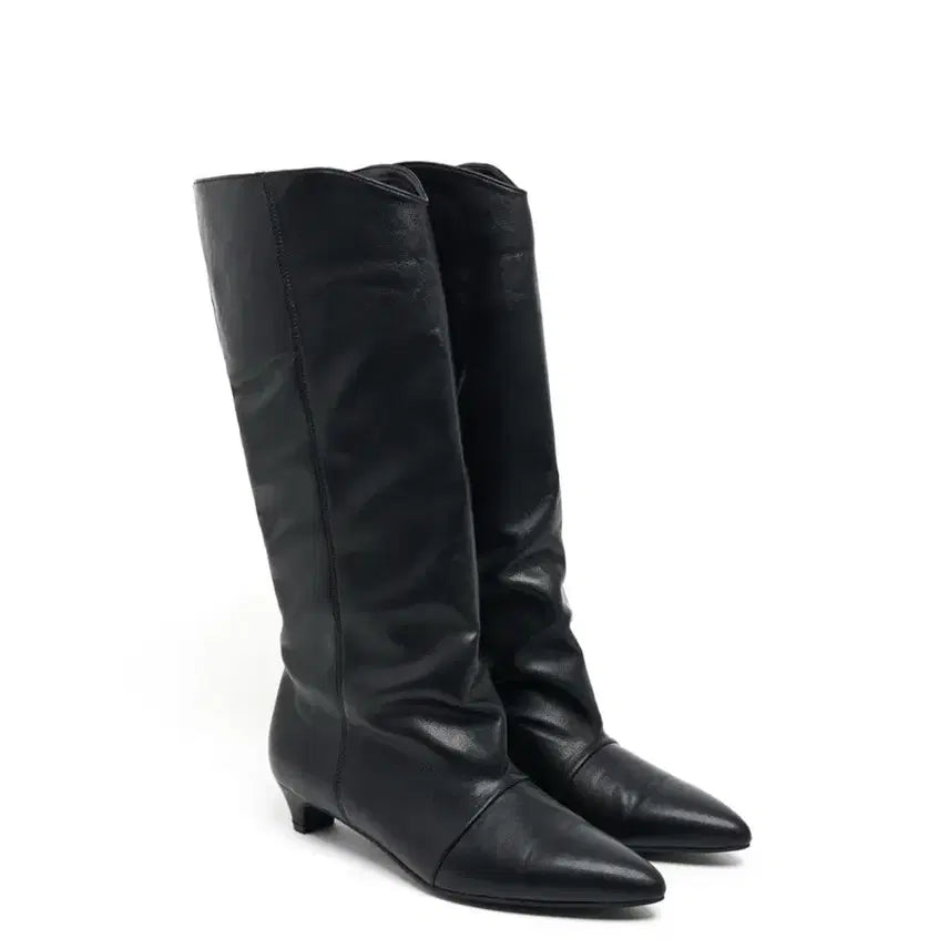 [BUNJANG] Corbe Perry Slouch Boots (Black) / 코르베 페리 슬라우치 부츠 (Black)