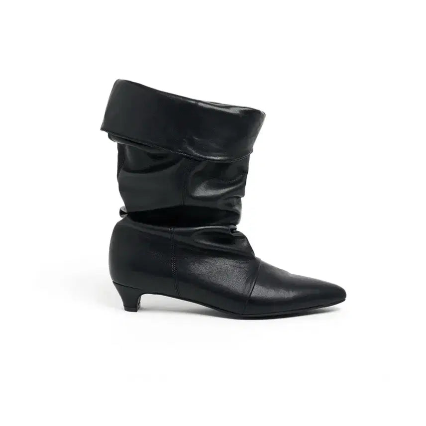 [BUNJANG] Corbe Perry Slouch Boots (Black) / 코르베 페리 슬라우치 부츠 (Black)