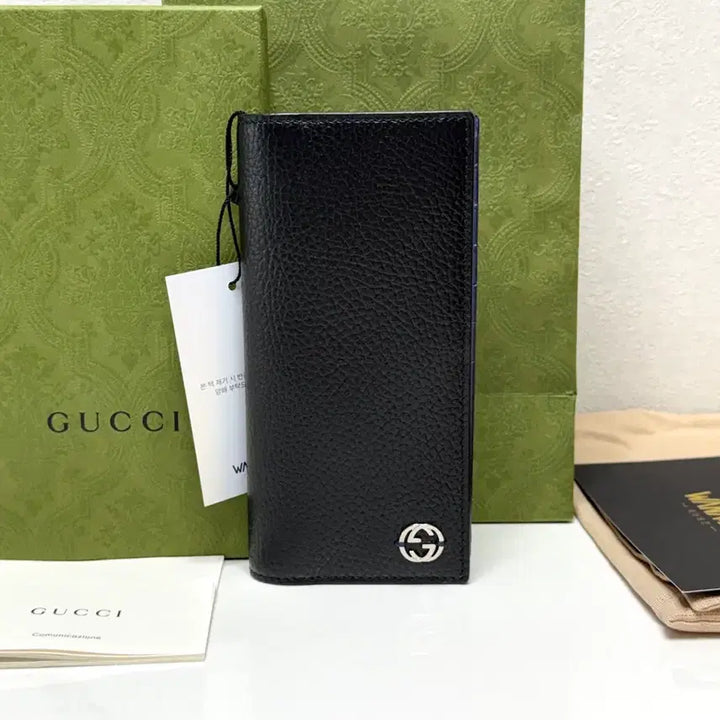 [BUNJANG] Gucci Interlocking Two-Tone Long Wallet / (새상품/S+)구찌 인터로킹 투톤 장지갑