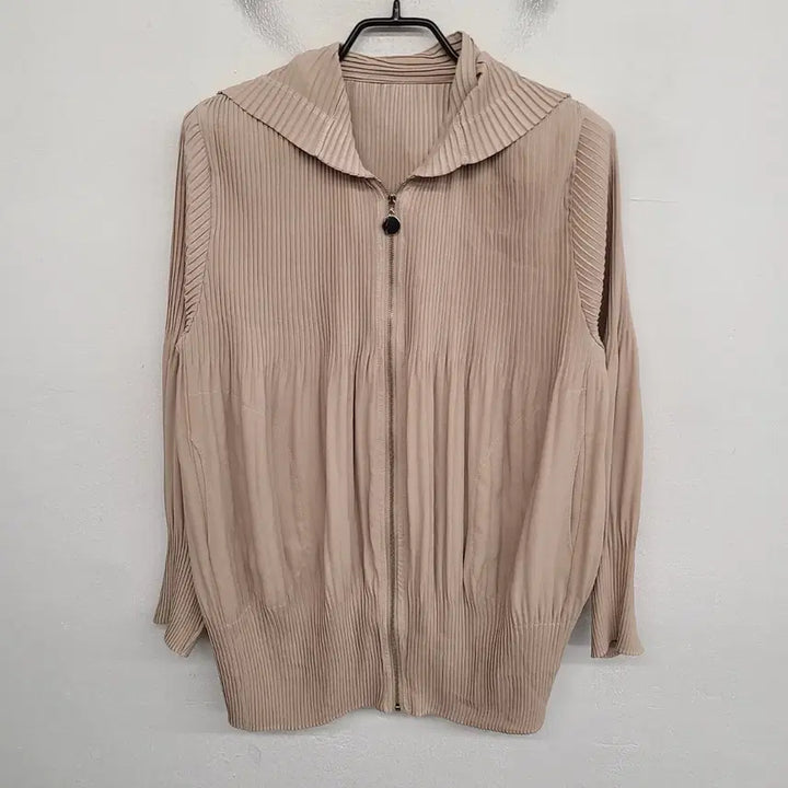 [SOLD OUT] [여성66~77 size] 골지 후드 집업 (봄여름용)