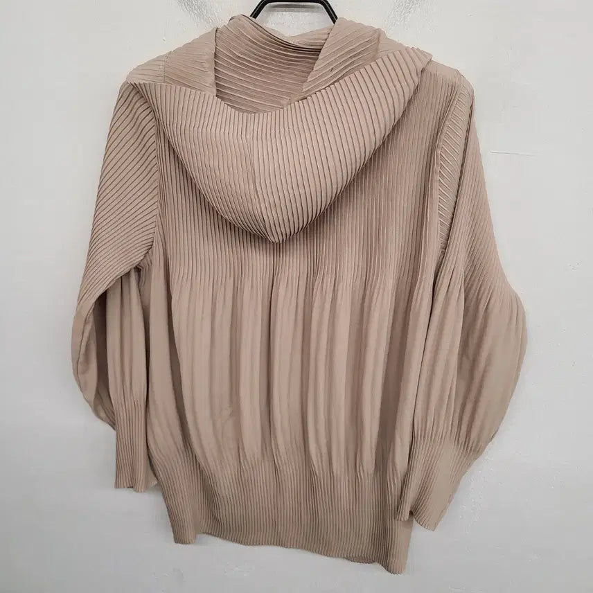 [SOLD OUT] [여성66~77 size] 골지 후드 집업 (봄여름용)