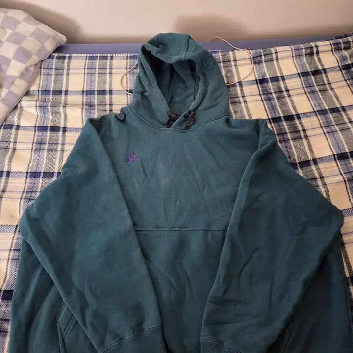 [BUNJANG] Nike ACG Midnight Turquoise Pullover Hoodie XXL / 나이키 ACG미드나잇더콰이즈 풀오버후드 XXL BQ3453-347 해외판