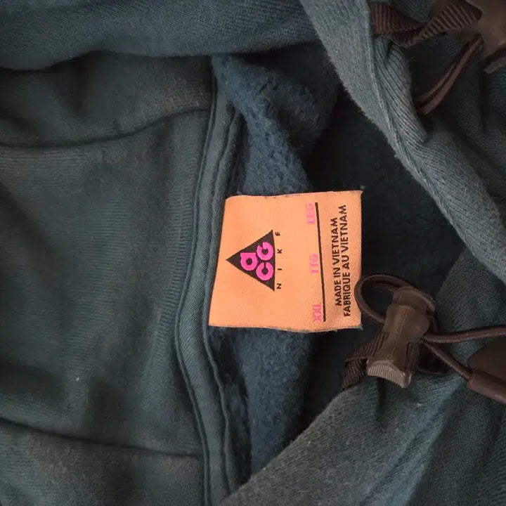 [BUNJANG] Nike ACG Midnight Turquoise Pullover Hoodie XXL / 나이키 ACG미드나잇더콰이즈 풀오버후드 XXL BQ3453-347 해외판